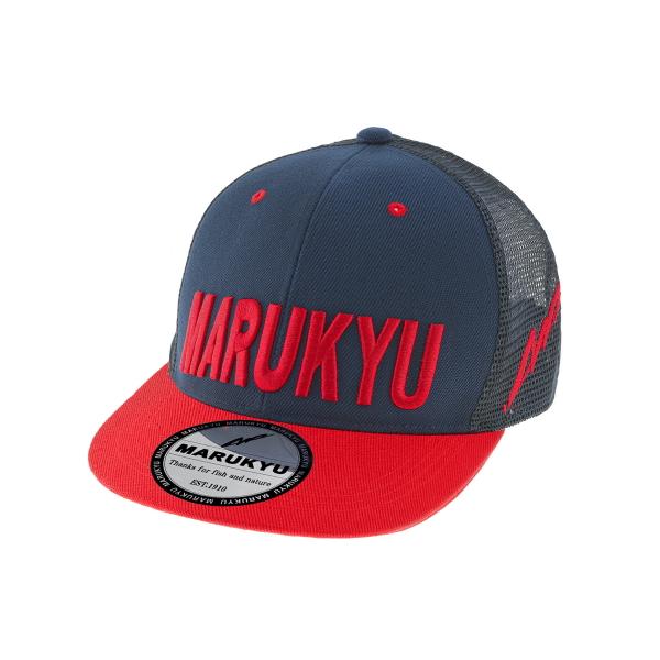 ポイント15倍 マルキユー [90] フラットバイザーメッシュキャップ 01