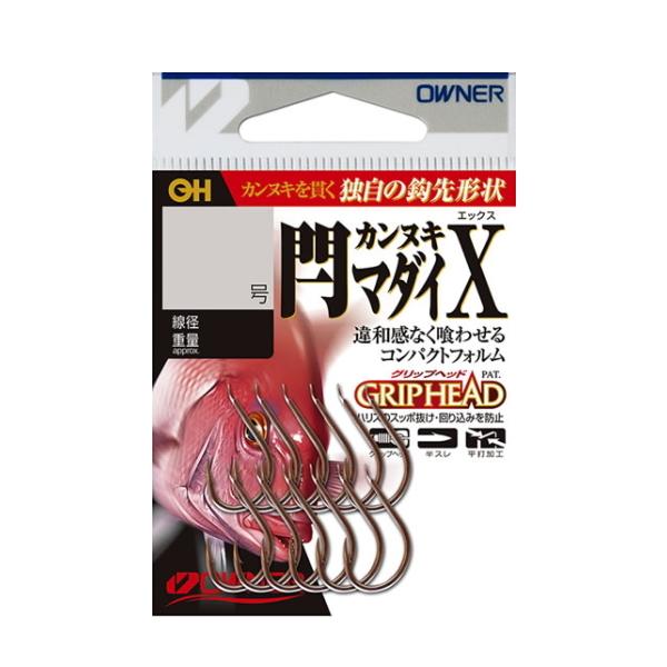OWNER（オーナー） オーナーばり [1] OH 閂マダイX 8号 (N5) : かめや