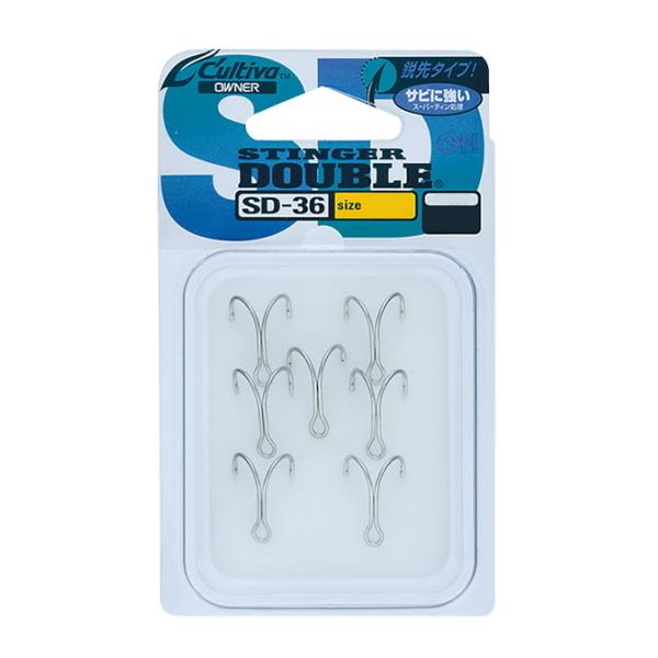 ヒカリブレードダブルフック36本　6セット　Lサイズ ヒカリブレードダブルフック36本 6セット Lサイズ カルティバ BL-02