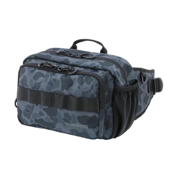 シマノ [90] ヒップバッグ BW-021T ブラックカモ M 2025年追加カラー