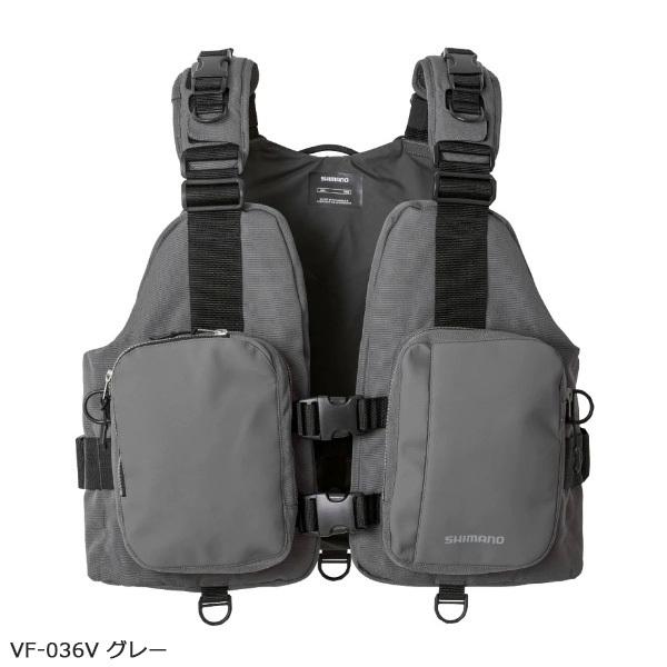 シマノ SHIMANO ライフジャケット VF-036V シマノ デタッチャブルゲームベスト VF-036V (ライフジャケット