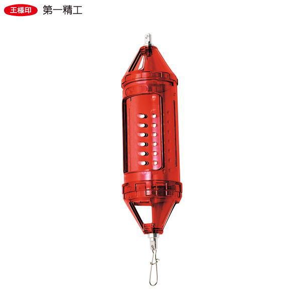 第一精工（DAIICHISEIKO） [1] ラークカゴ レッド 特大 : かめや釣具
