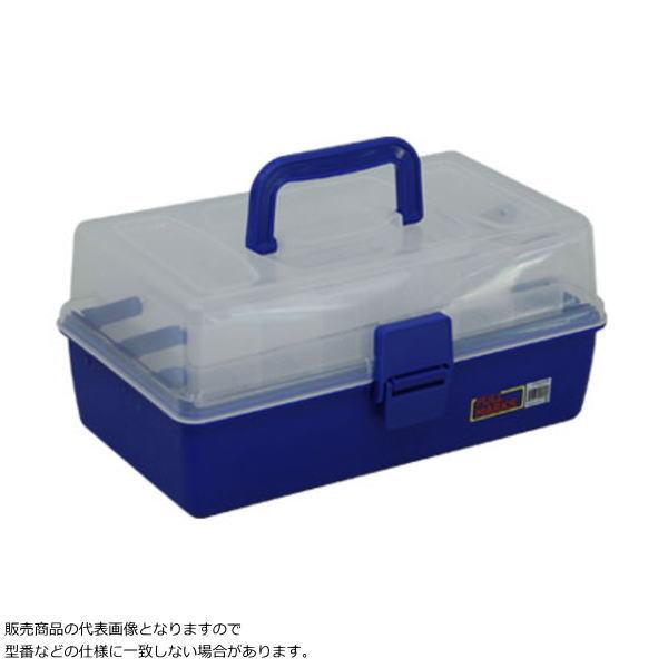 ベイシックジャパン BF23025 タックルボックス 3段タイプ ブルー [D2