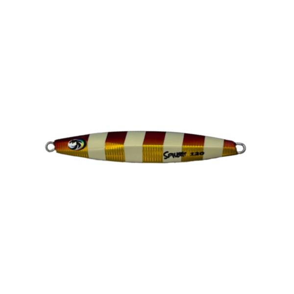 Lブラックジャック　家庭用 宇崎日新 [90] ARES ブラックジャガー ジグ スピネギ 120g 赤金ゼブラ