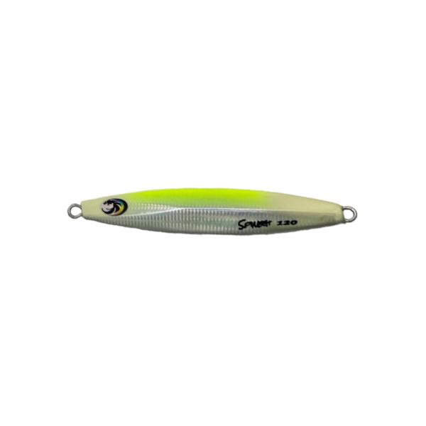 宇崎日新 [90] ARES ブラックジャガー ジグ スピネギ 120g ライム