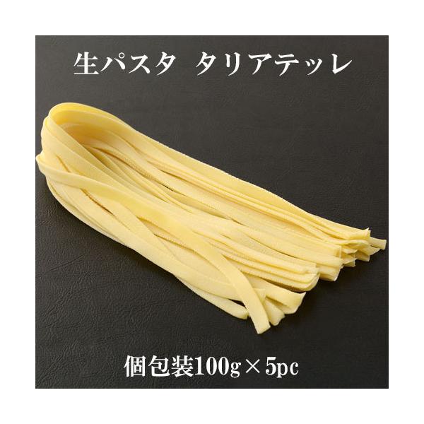 ◆【冷凍】生パスタ タリアテッレ 100g×5pcセット | パスタ pasta 平麺 冷凍パスタ