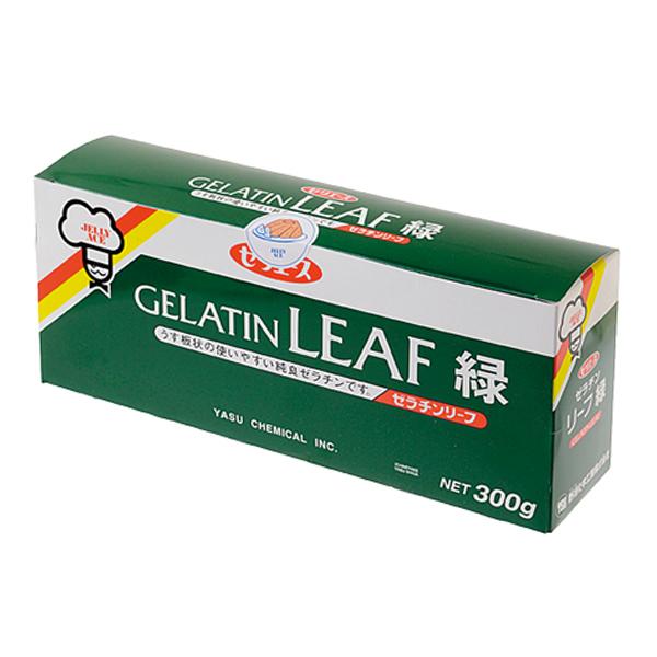 野洲・板ゼラチン緑３００ｇ使い易く、一手間省ける商品です。