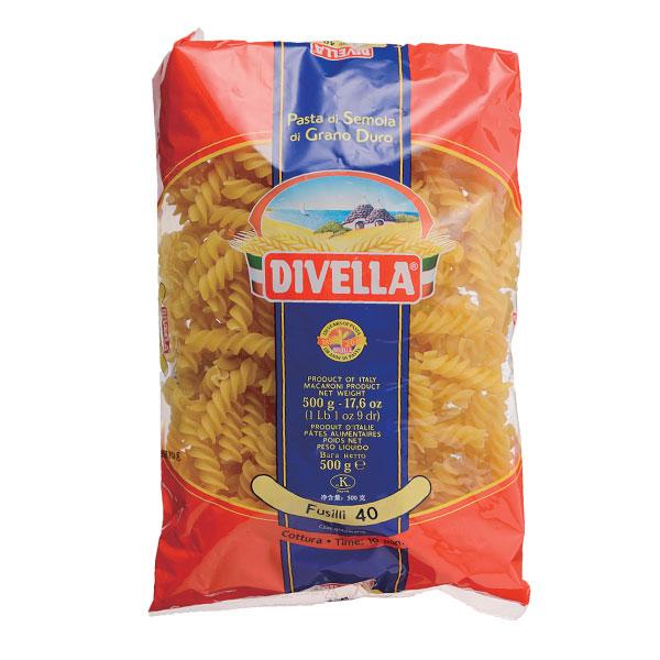 ディベラ　Ｎｏ４０　フジッリ５００ｇ厳選された世界各地ディラム小麦を南イタリア自社工場にて製粉