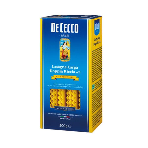 ディチェコ　Ｎｏ１　ラザニア　５００ｇ【正規輸入品】原料・製法にこだわった最高品質のパスタです。