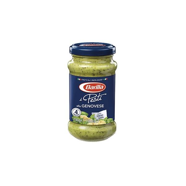 【メーカー欠品】バリラ ペーストジェノベーゼ 190g|パスタ ソース バジルイタリアNo.1ソース！