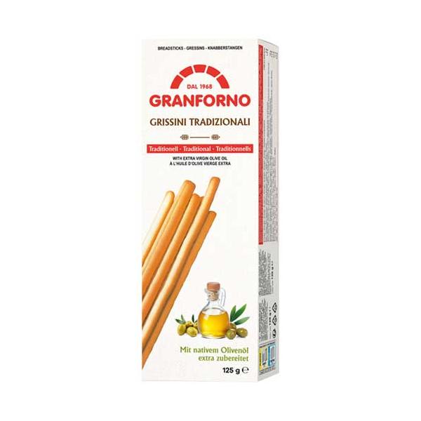 ズィンゴニア・グリッシーニ　プレーン　１２５ｇ小麦粉とオリーブオイルで香ばしく焼き上げたシンプルな味わい