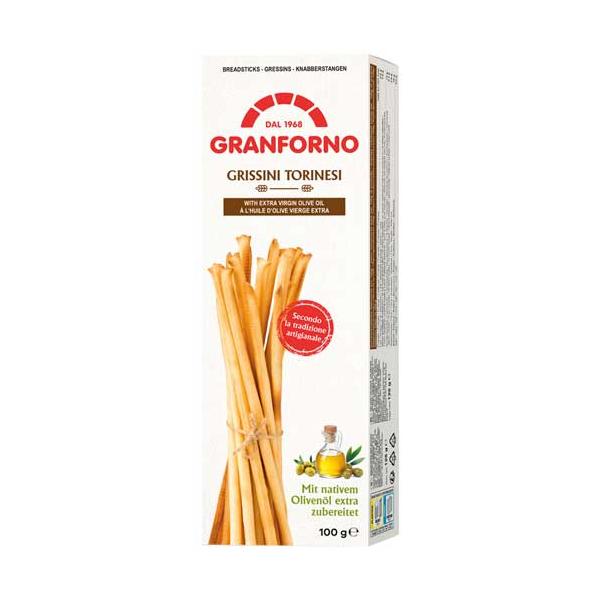 ズィンゴニア・グリッシーニ　１００ｇ　箱入小麦粉とオリーブオイルで香ばしく焼き上げたシンプルな味わい