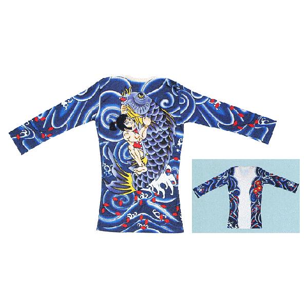 刺青シャツ 入れ墨 シャツ 祭り タトゥー ｔシャツ 肉襦袢 百太郎 祭り用品 長袖 祭り用品 Nm 5295 カメヤダイレクト 通販 Yahoo ショッピング