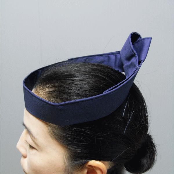 鉢巻 祭り はちまき 祭鉢巻 太鼓 よさこい 踊り 祭り用品 カラー くわがた鉢巻 紺 :NM-5545:カメヤダイレクト - 通販 ...