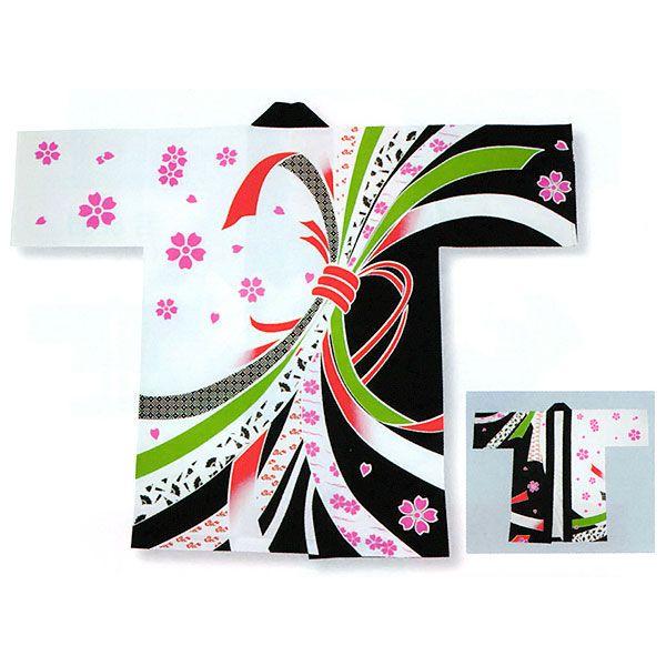 踊り 半纏 長 法被 はっぴ メンズ レディース 袢天 祭り半纏 半天 白