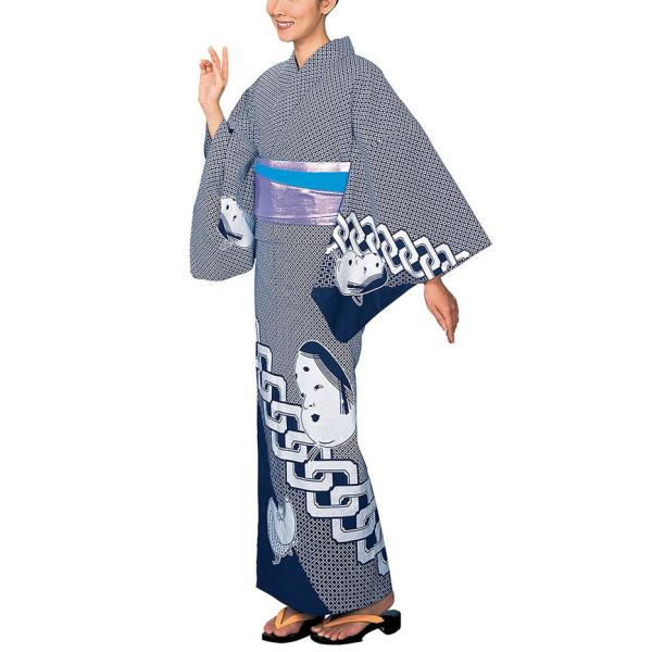 浴衣 ゆかた レディース 女物 盆踊り 祭り ユカタ 踊り 絵羽浴衣 疋田 おかめひょっとこ 吉原つなぎ Buyee Buyee 提供一站式最全面最專業現地yahoo Japan拍賣代bid代拍代購服務 Bot Online