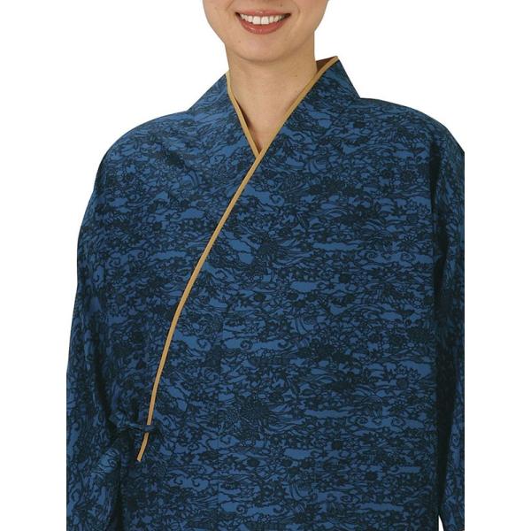 作務衣 レディース 女性 さむえ 旅館 仲居 ユニフォーム 作務衣 濃藍 茶屋辻 Cybalinksolutions Com