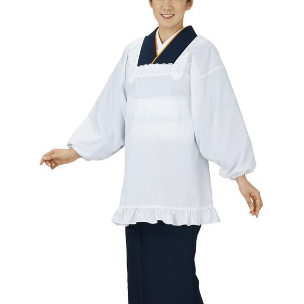 割烹着かっぽう着和風和装エプロン着物和服華道茶道割烹着ショート白 Buyee 日本代购平台 产品购物网站大全 Buyee一站式代购bot Online