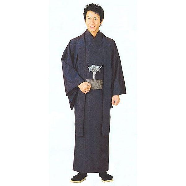 アンサンブル 男物 メンズ 正絹 洗える着物 羽織 成人式 結婚式 男の着物 羽織 紺 Nsd 50 カメヤダイレクト 通販 Yahoo ショッピング