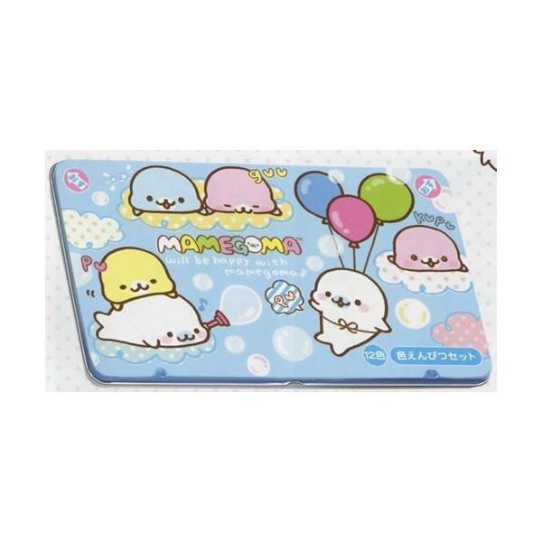 San-X（サンエックス） まめごま「mamegoma」ゴーゴースクール色鉛筆