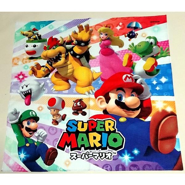 任天堂 スーパーマリオブラザーズ（SUPERMARIO）白地マリオ右下