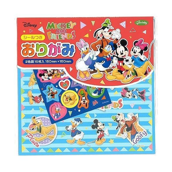 ディズニーミッキーマウス Mickymouse Mks ミッキー フレンズシールつきおりがみ 23 5609 item003 紙 文具 ひかりyahoo 店 通販 Yahoo ショッピング
