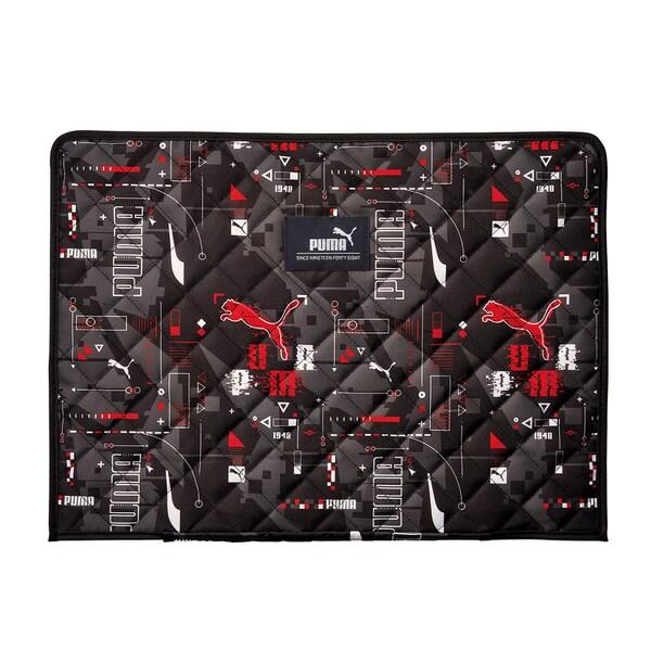 プーマ[PUMA](クツワ） 学校防災ずきん(防災頭巾) (PM421BK)  材質：ポリエステル 特徴：防災ずきん保管時の汚れを防ぐ 取り出し口が大きく開くので緊急時すぐに防災ずきんを取り出せる 本体内側に名前欄付 防災ずきん対応サイズ　...