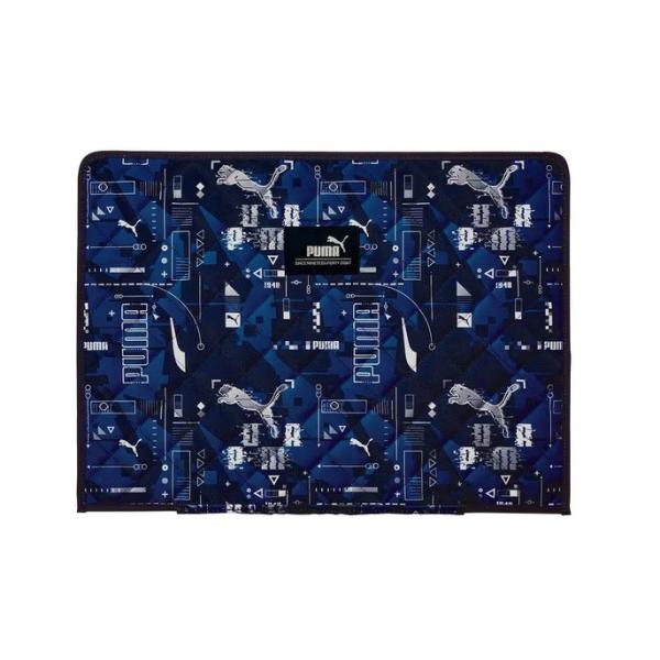 プーマ[PUMA](クツワ） 学校防災ずきん(防災頭巾) (PM421NB)  材質：ポリエステル 特徴：防災ずきん保管時の汚れを防ぐ 取り出し口が大きく開くので緊急時すぐに防災ずきんを取り出せる 本体内側に名前欄付 防災ずきん対応サイズ　...