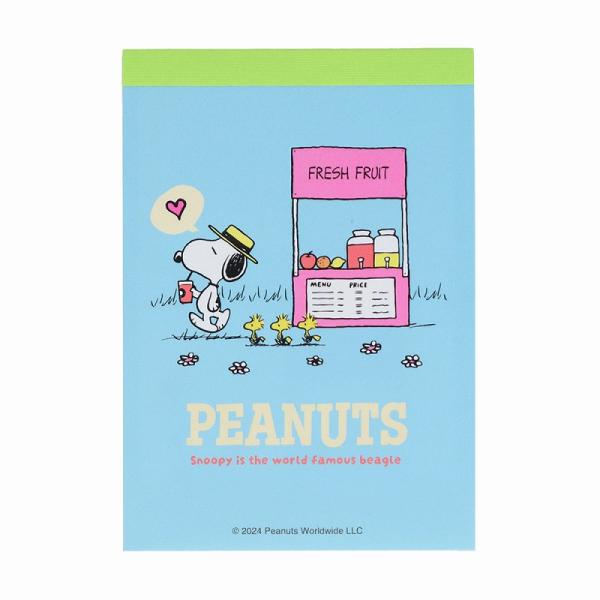スヌーピー[Snoopy]PEANUTSプレイウィズカラーズ第5弾メモミニ（おさんぽ）（S2842335）