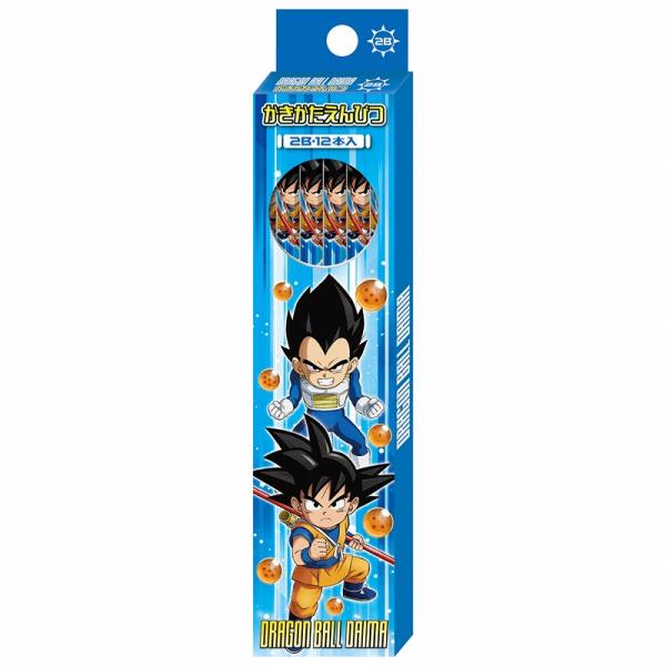 ドラゴンボールDAIMA（ダイマ） [DRAGONBALLDAIMA] 新学期 かきかたえんぴつ２Ｂ（かきかた鉛筆ダース入） 【鉛筆名入れ無料】（452-2700-01）