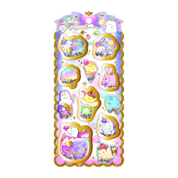 【大人気商品】【3枚セット‼︎】 Perfume 5th ぐるんぐるん ステッカー Perfume 5th Tour 2014「ぐるんぐるん」supported by チョコラ BB