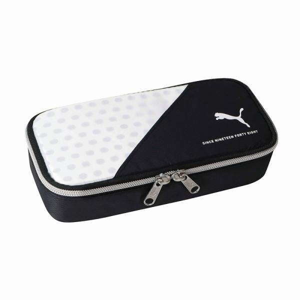 プーマ[PUMA]（ホワイト） （クツワ）メッシュポケット付き軽量筆箱