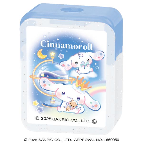 シナモロール[SanrioCinamoroll]サンリオ（ブルードリーム） クラックス（CRUX) スクエア鉛筆削り(携帯用鉛筆削りハンディシャープナー) (CR133921)
