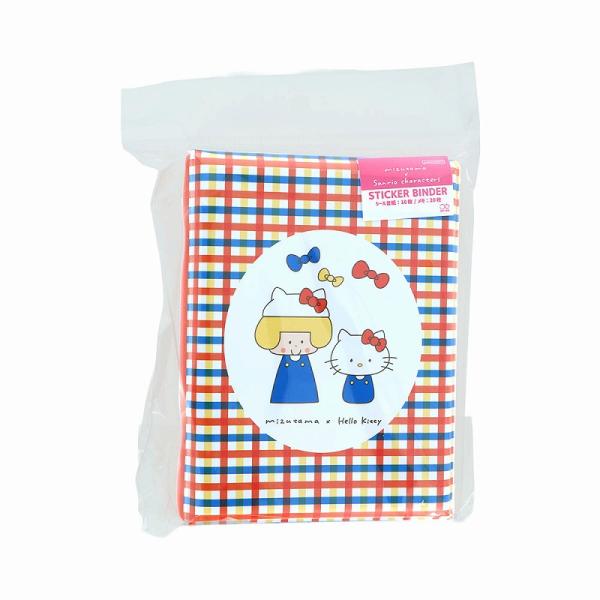 mizutamaxSanrio[ミズタマx サンリオ]第2弾（サンスター文具/ハローキティ）シールバインダー＆メモ帳（シール帳/シール手帳/シールブック）(S2176866)