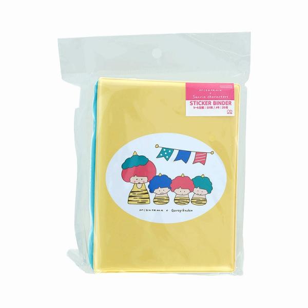 mizutamaxSanrio[ミズタマxサンリオ] コラボ第2弾（サンスター文具ゴロピカドン）シールバインダー＆メモ帳（シール帳/シール手帳/シールブック）(S2176874)