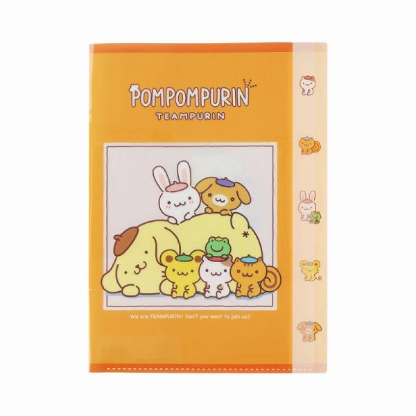 サンスター文具 ポムポムプリン[SANRIO]サンリオ(オレンジ) A4