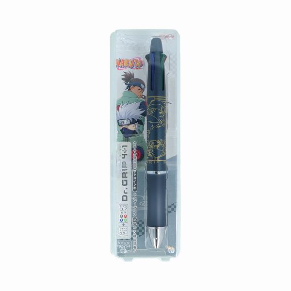 ナルト[NARUTO] はたけカカシ＆うみのイルカ（サンスター文具）ドクターグリップ4+1（Dr.GRIP4+1）油性4色ボールペン0.7/シャープペンシル0.5(S4659198)