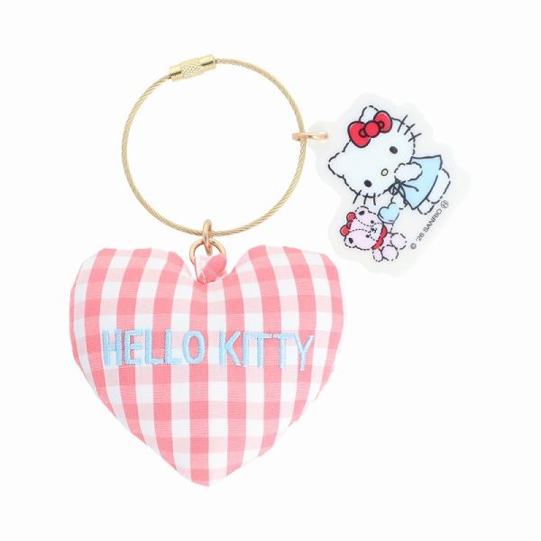 ハローキティ[HelloKitty]サンリオ レッド（サンスター文具） クッションキーチャーム（キーホルダー） (S8352720)