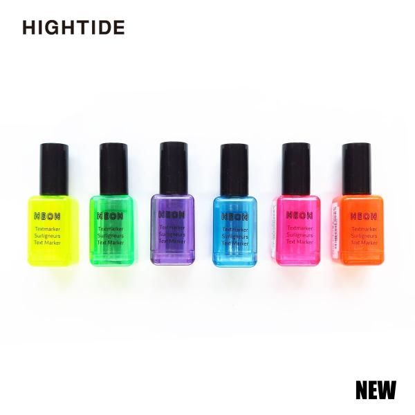 HIGHTIDEハイタイド マニキュア蛍光ペン 6色セット FT107