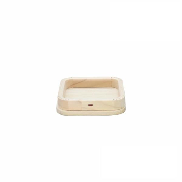 -商品名-折敷 2.5寸-商品サイズ-幅8.5×奥行8.5×高さ2 cm-内寸-中央扉内寸：幅6.5×奥行6.5×高さ1.3 cm-商品重量-20g-主素材-ひのき-カラー-ナチュラル-商品状態-完成品-商品説明-敷紙を敷いて米、塩をお供え...