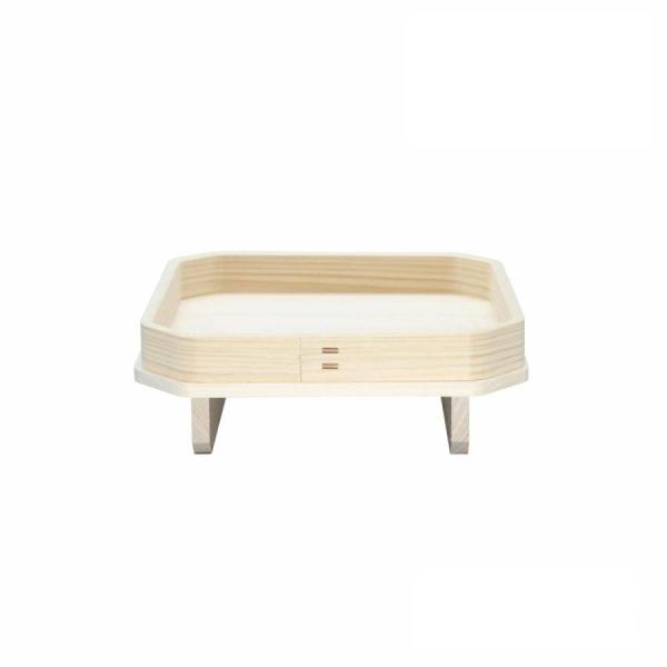 ■二枚三宝の使い方  神棚には毎朝洗米か、ご飯、水、塩を供えます、また毎月１日と１５日、そして正月やお祭りなどの特別な時には、神酒や餅、野菜、魚類、等の神饌、初穂などを供えます。榊は枯れないうちに取り替えます。尚、両側の三宝は中央の二枚足三...