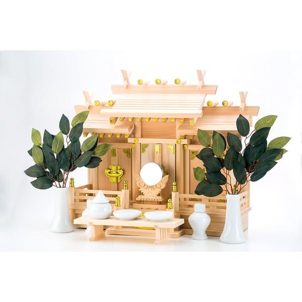 神棚棚板セット雲板幕板引出付き屋根違い三社なごみ小雲板付神棚板引出付セット Buyee 日本代购平台 产品购物网站大全 Buyee一站式代购