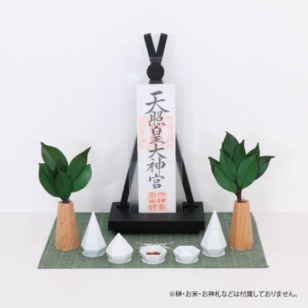 神代類 10b 12個セット バラ売り可 神棚の里 神棚 モダン 置き型 おしゃれ Ofudaza kuro ROKKAKU お祀り