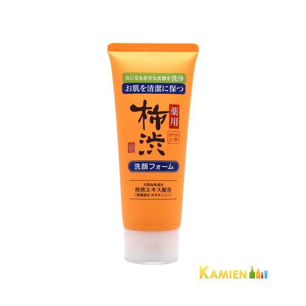 四季折々 熊野油脂 薬用 柿渋 洗顔フォーム 130g【ドラッグストア