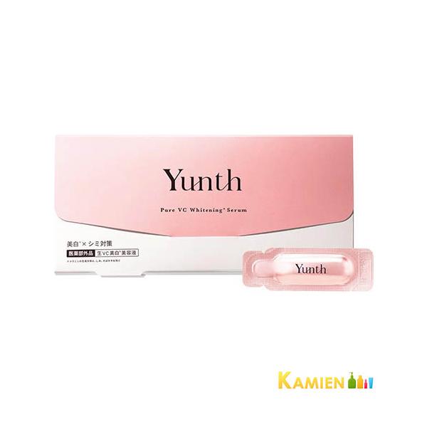 Yunth 生VC美容液 1ml×28個 Yunth（ユンス） 生VC 美白美容液 1ml×28包【追跡可能メール便対応3個