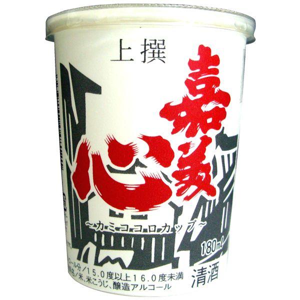 嘉美心 上撰紙カップ 180ml : 嘉美心酒造株式会社 - 通販 - Yahoo