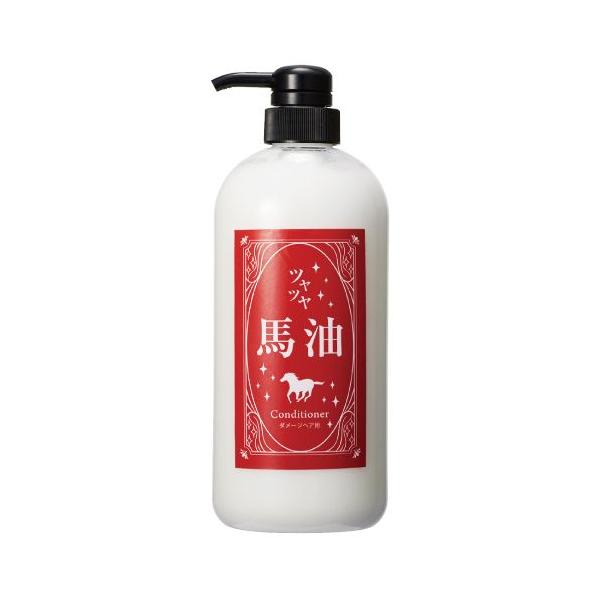フェルミナ ツヤツヤ馬油 コンディショナー 本体 700ml 美容室専売 ダメージケア 弱酸性 シルクプロテイン