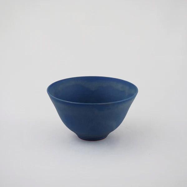 奥村企画 fuuu お茶碗 Mat「ごはん茶碗 青」Sサイズ メーカー直送品 ※他ブランド商品と併買不可※(代引不可)