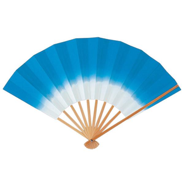 伏見上野旭昇堂 uen-5071 色ボカシ扇子「水」9寸10間 約27cm メーカー取寄せ品 扇子 白無地 浮世絵 和風 日本画 上品 プレゼント ギフト【伏見上野旭昇堂 扇子 色ボカシ扇子「水」】お祭りや運動会の応援にぴったりの扇子をご用...