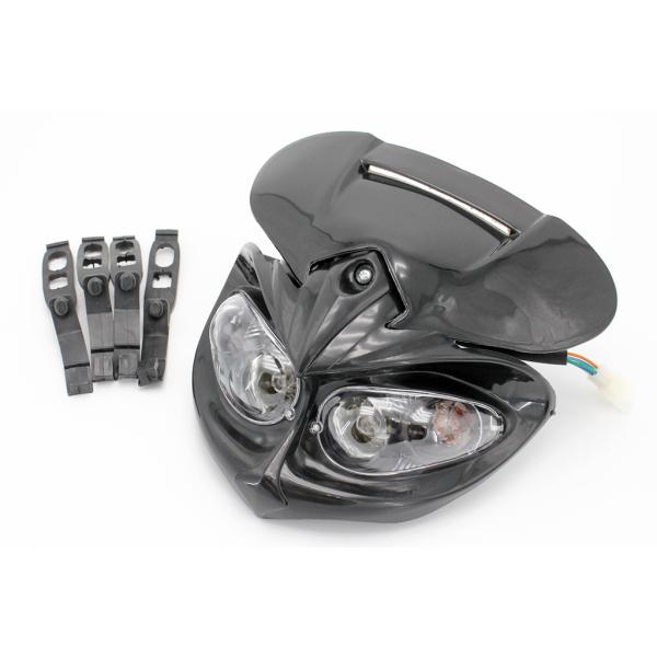 HONDA XR250ヘッドライトカウル 赤/白 ホンダ(純正) ライトカウル のパーツレビュー | XR250(マグマ大使